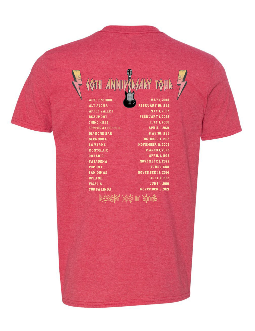 2025 Holiday Clothing- Concert Tour/Rock Band